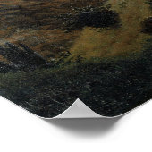 Friedrich - Forest Interior door Moonlight Poster (Hoek)