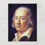 Friedrich Hölderlin van Franz Carl Hiemer, 1792 Briefkaart (Voorkant)