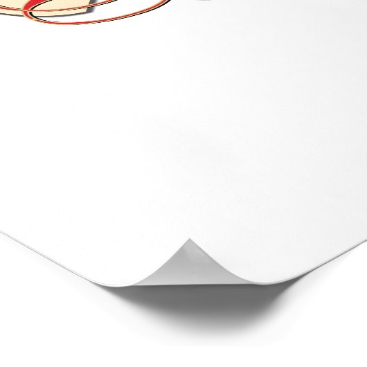 Friedrich II - Großer Friedrich, steig hernieder Poster (Hoek)