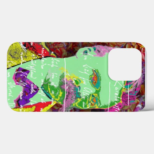 Friedrich Nietzche German Philosopher existential Case-Mate iPhone Case (Achterkant (horizontaal))