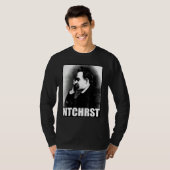 Friedrich Nietzsche Antichrist Ntchrist Grappige M T-shirt (Voorkant volledig)