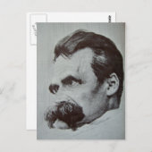 Friedrich Nietzsche Briefkaart (Voorkant / Achterkant)