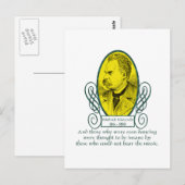 Friedrich Nietzsche Briefkaart (Voorkant / Achterkant)