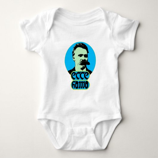 Friedrich Nietzsche-Ecce Homo Romper (Voorkant)