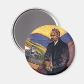 Friedrich Nietzsche Edvard Munch Magneet (Voorkant / Achterkant)