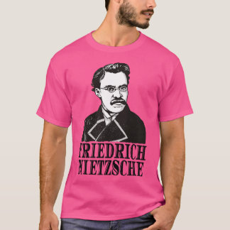 Friedrich Nietzsche Filosoof Dichter Denker T-shirt