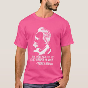 Friedrich Nietzsche Filosoof Duits filosoof T-shirt