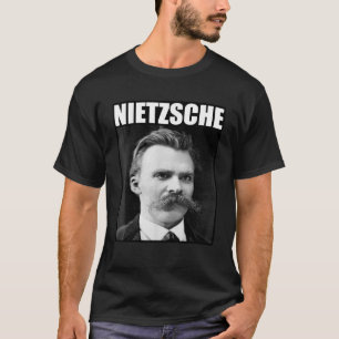 Friedrich Nietzsche Filosoof Portret T Shirt
