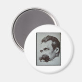 Friedrich Nietzsche Magneet (Voorkant / Achterkant)