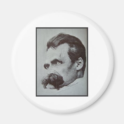Friedrich Nietzsche Magneet (Voorkant)