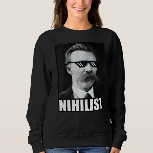 Friedrich Nietzsche Nihilist Philosophy God is dea Trui (Voorkant)