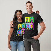 Friedrich Nietzsche Pop Kunst Poster Stijl T-shirt (Unisex)