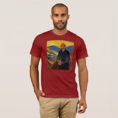 Friedrich Nietzsche Portrait van Edvar Munch TShir T-shirt (Voorkant volledig)