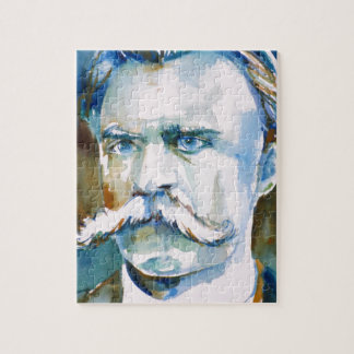 friedrich nietzsche - portret waterverf legpuzzel