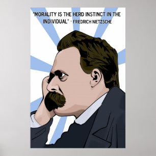 Friedrich Nietzsche Poster