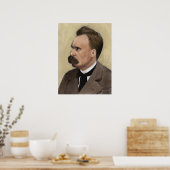Friedrich Nietzsche, Poster van de Duitse filosoof (Keuken)