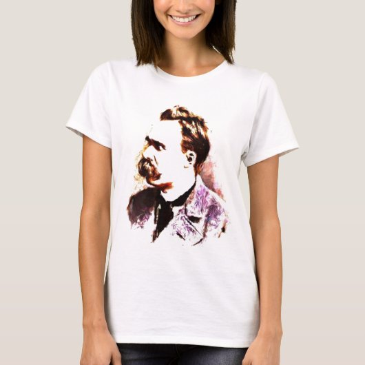 Friedrich Nietzsche T-shirt (Voorkant)