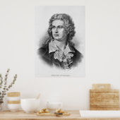 Friedrich Schiller Poster (Keuken)