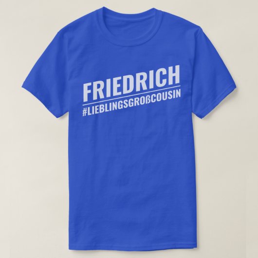 Friedrich T-shirt (Design voorkant)