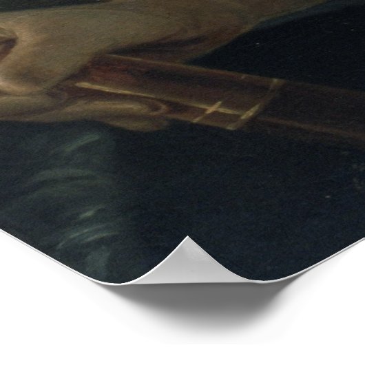 Friedrich the Great Wearing the Uniform Poster (Hoek)