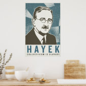 Friedrich von Hayek  Print (Keuken)