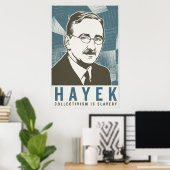 Friedrich von Hayek  Print (Thuiskantoor)