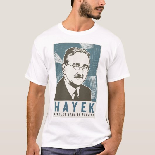 Friedrich von Hayek Shirt (Voorkant)