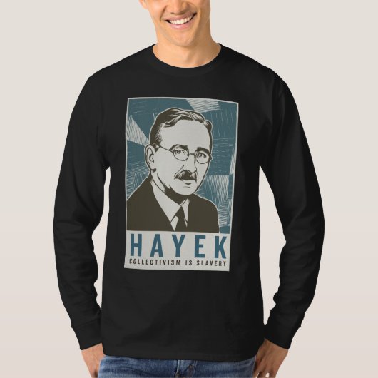 Friedrich von Hayek  Shirt (Voorkant)