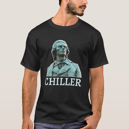 Friedrich von Schiller Chiller T-shirt (Voorkant)