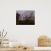 Friedrich - Walk in Dusk Poster (Keuken)