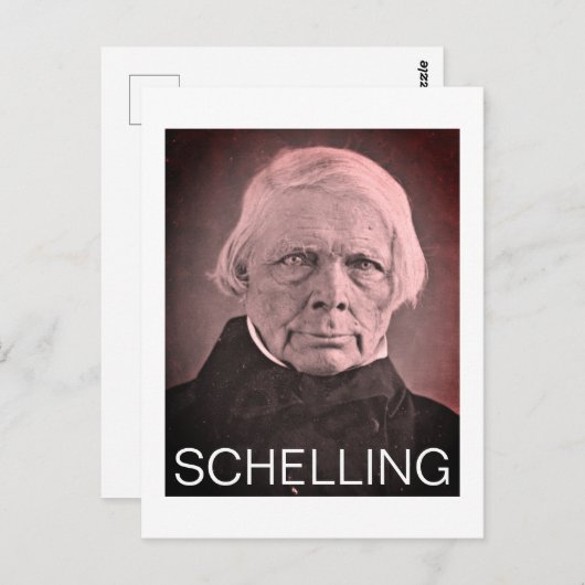 Friedrich Wilhelm Joseph Schelling Briefkaart (Voorkant / Achterkant)