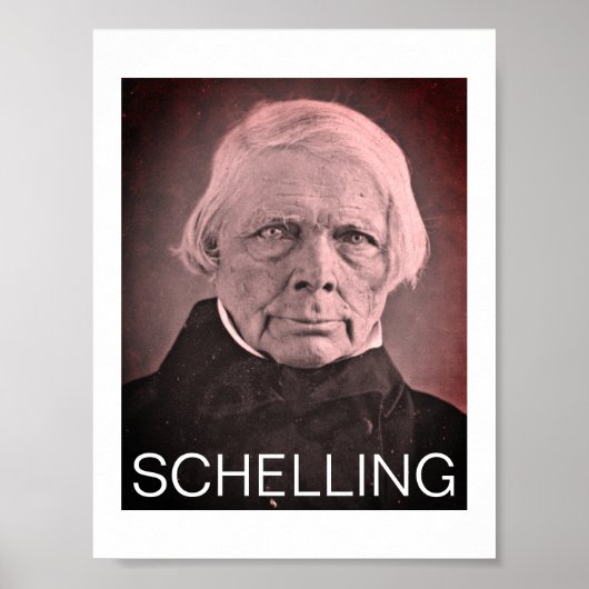Friedrich Wilhelm Joseph Schelling Poster (Voorkant)
