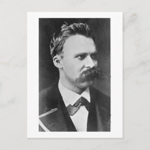 Friedrich Wilhelm Nietzsche (1844-1900) 1873 (b/w Briefkaart