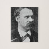 Friedrich Wilhelm Nietzsche (1844-1900) 1873 (b/w) Legpuzzel (Verticaal)