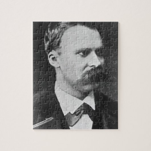 Friedrich Wilhelm Nietzsche (1844-1900) 1873 (b/w) Legpuzzel (Verticaal)