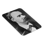 Friedrich Wilhelm Nietzsche (1844-1900) 1873 (b/w) Magneet (Rechterzijde)