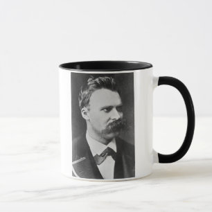 Friedrich Wilhelm Nietzsche (1844-1900) 1873 (b/w) Mok