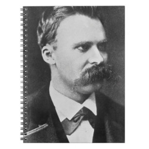 Friedrich Wilhelm Nietzsche (1844-1900) 1873 (b/w) Notitieboek