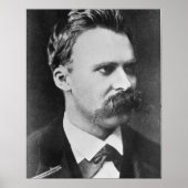 Friedrich Wilhelm Nietzsche (1844-1900) 1873 (b/w) Poster (Voorkant)
