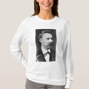 Friedrich Wilhelm Nietzsche (1844-1900) 1873 (b/w) T-shirt