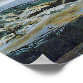 Friedrich - Zee van ijsland Poster (Hoek)