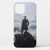 Friedrich's Wanderer boven het zee mist Case-Mate iPhone Case (Achterkant)