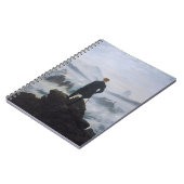 Friedrich's Wanderer boven het zee mist Notitieboek (Linkerzijde)