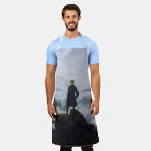 Friedrich's Wanderer boven het zee mist Schort (Gedragen)