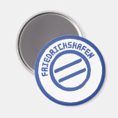 Friedrichshafen poststempel magneet (Voorkant / Achterkant)