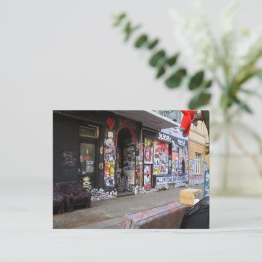 Friedrichshain Berlin Hausbesetzer - Squatters Briefkaart (Staand voorkant)