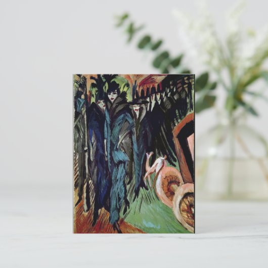 Friedrichstrasse, 1914 briefkaart (Staand voorkant)