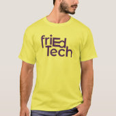 friEdTech Officiële Logo in het Paars T-shirt (Voorkant)