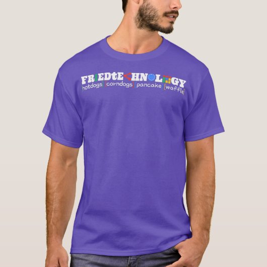 friEdTechnology Hotdog T-shirt (Voorkant)