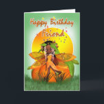 Friend Birthday Card - Afrikaans-Amerikaans Kaart<br><div class="desc">Friend Birthday Card - Afrikaans-Amerikaans</div>
